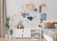 Artful Echoes Wallpaper Mural