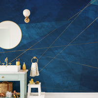Dark blue grunge wallpaper with a corporate abstract design.
