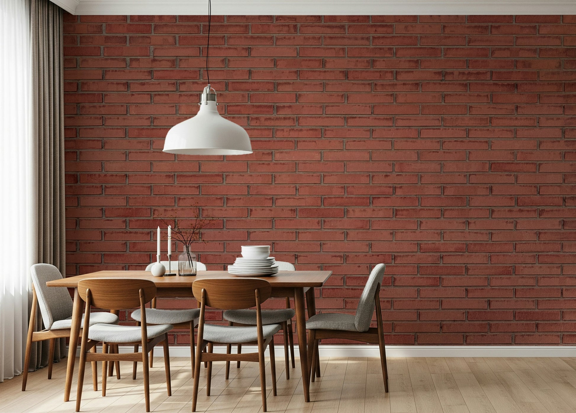 A serene subtle stone wall mural for your decor.

