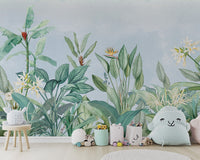 Soft, muted blooms and graceful foliage.

