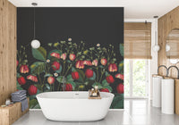 Harmonious palette of natural greens.

