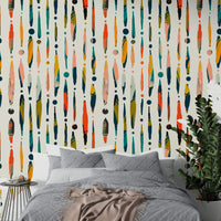 Vibrant Symphony of Brushstrokes Wall Art
