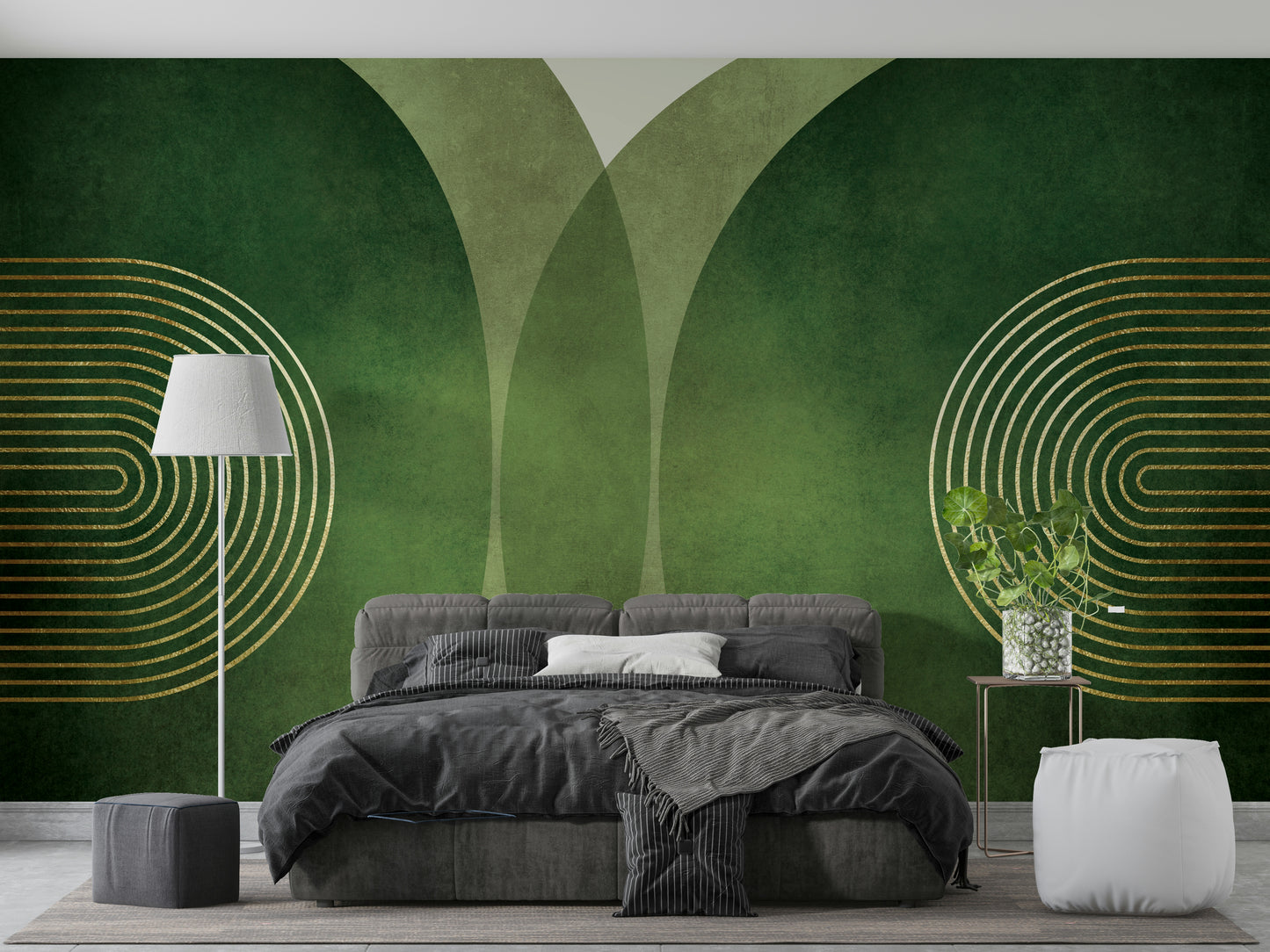 Mid -Century Modern Green