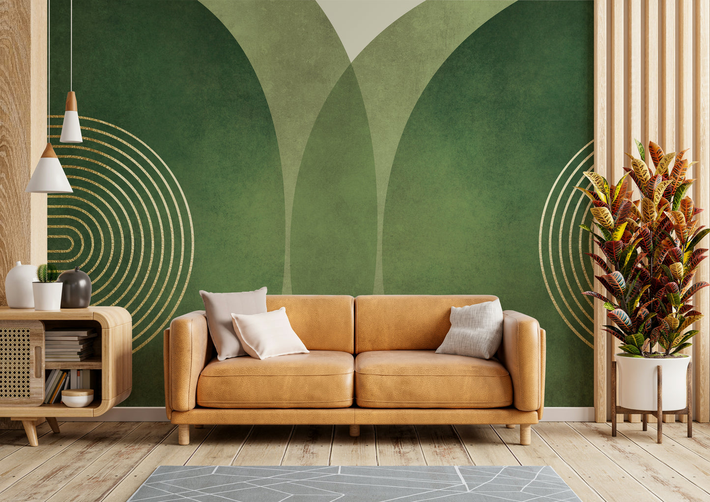 Mid -Century Modern Green