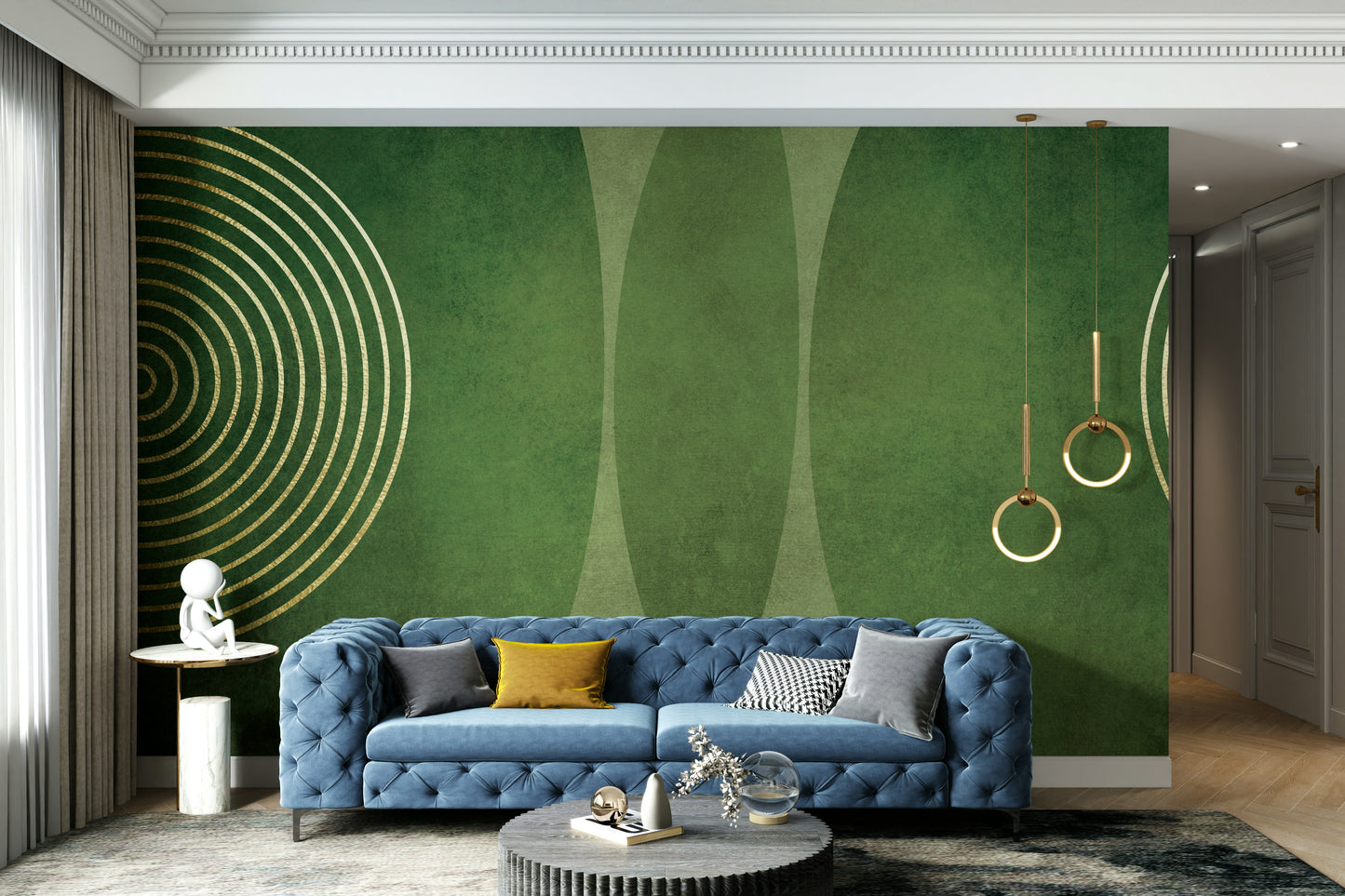 Mid -Century Modern Green