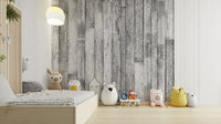 Stylish vintage wood panel mural for walls