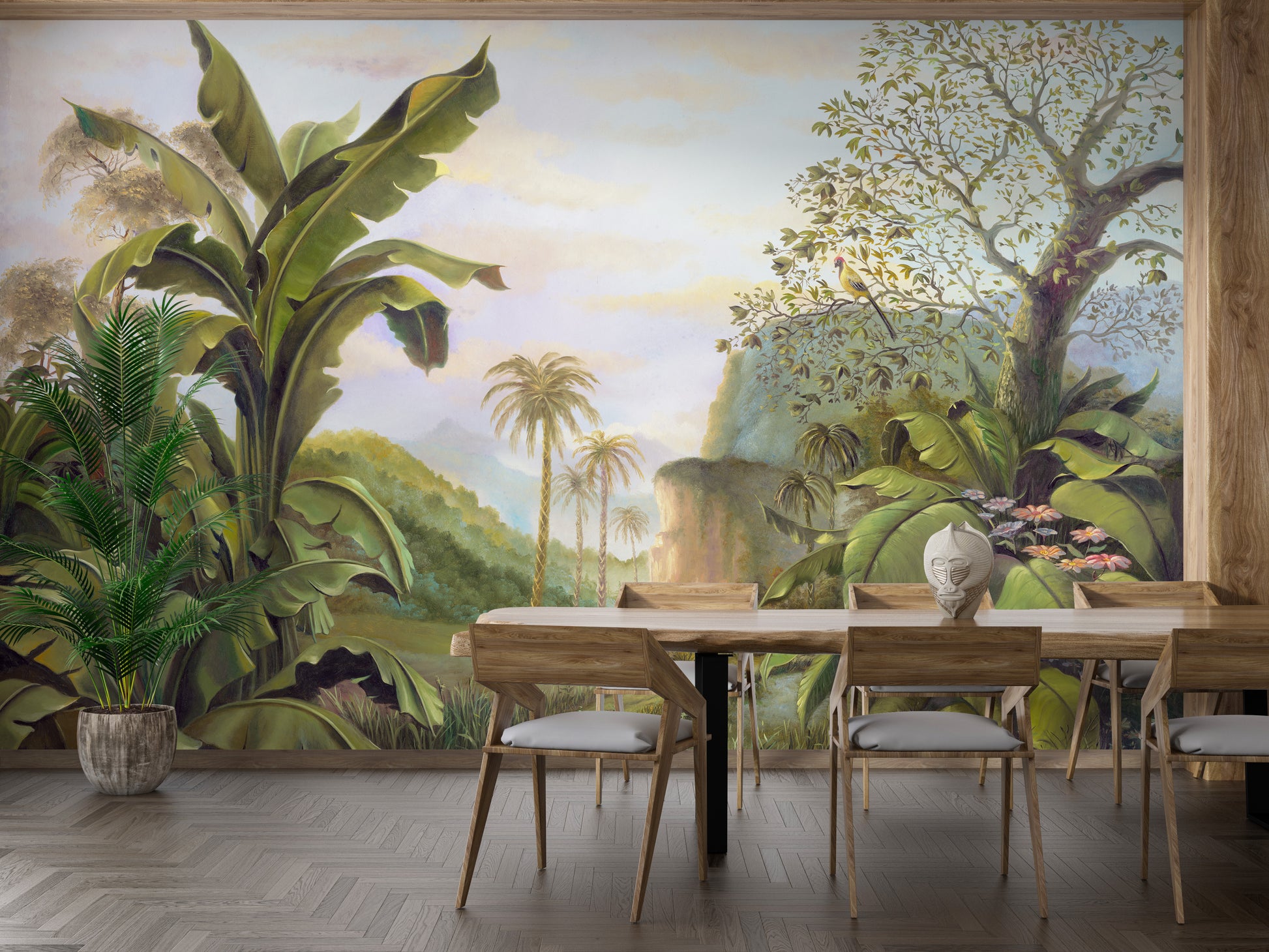 Medieval Rainforest Wallpaper Murals - Giffywalls