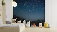 Starry Night Wallpaper Mural - Giffywalls