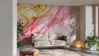 Abstract Alcohol Ink Painting Murals Wallpaper - Giffywalls