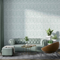 Delicate floral wallpaper for modern romantic rooms

