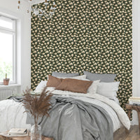 Forest dusk magnolia wallpaper for dramatic home decor

