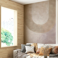 Abstract earth tones wall mural

