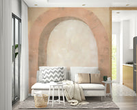Neutral modern arch wallpaper

