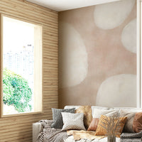 Whimsical cloudscape wallpaper design

