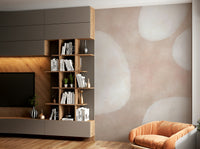 Soft sky and cloud wall covering

