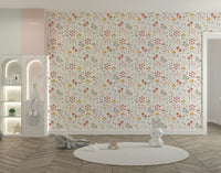 Colorful meadow scene for kids' walls

