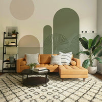 Earth-toned minimalist desert wall art

