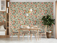 Artistic fruit wallpaper for kitchens or dining areas

