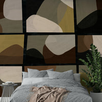 Soft tone stone wall design

