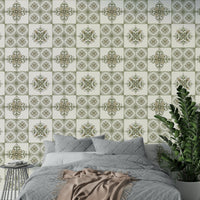 Classic pattern wallpaper mural

