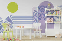 Neutral Tranquil Curves Wallpaper Mural

