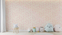 Calm floral pattern wall mural

