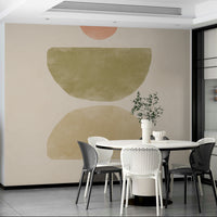 Abstract shape wallpaper for walls

