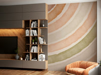 Minimal arch wallpaper for room

