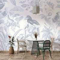 Forest inspired mural wallpaper

