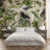Wallpaper for jungle-themed room

