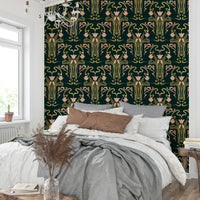 Botanical deco wallpaper for walls

