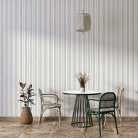 Blue beach chair stripe wallpaper for walls

