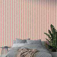 Sunchair-style red wallpaper with summer vibes

