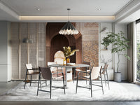 Intricate tile-inspired Moroccan wall design

