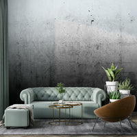 Industrial ombre wall mural

