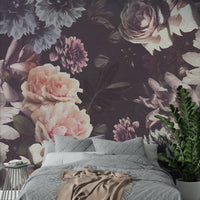 Elegant floral wallpaper for walls


