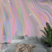 Shimmer swirl wall mural

