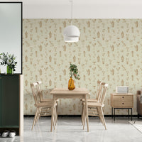 Nostalgic cocktail wallpaper for stylish interiors

