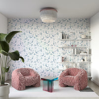 Dreamy ocean wallpaper with corals and fish

