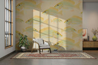 Sand bream fish wall mural in soft tones

