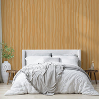 Textured wallpaper with desert sand lines


