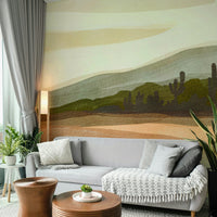 Durable abstract desert wallpaper

