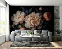 Soft vintage flower wallpaper

