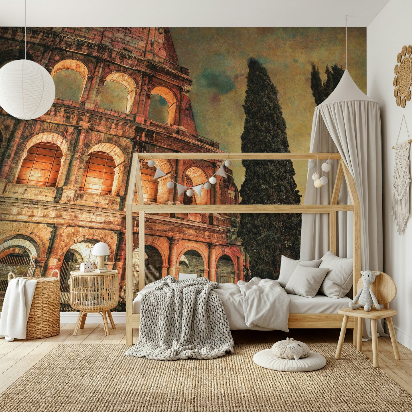 Rome's Iconic Monument Wall Mural