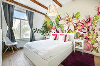 Vintage-inspired wallpaper for bedrooms

