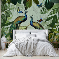 Artistic nature wallpaper for bedrooms

