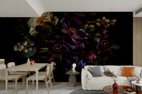 Nocturne in Bloom 1 mural wallpaper
