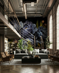 Nocturne in Blue mural wallpaper

