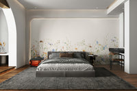 Calm meadow mural for walls

