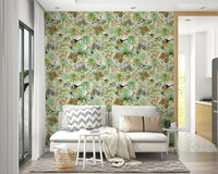 Jungle Opulence wall mural bringing opulence and nature into your home.


